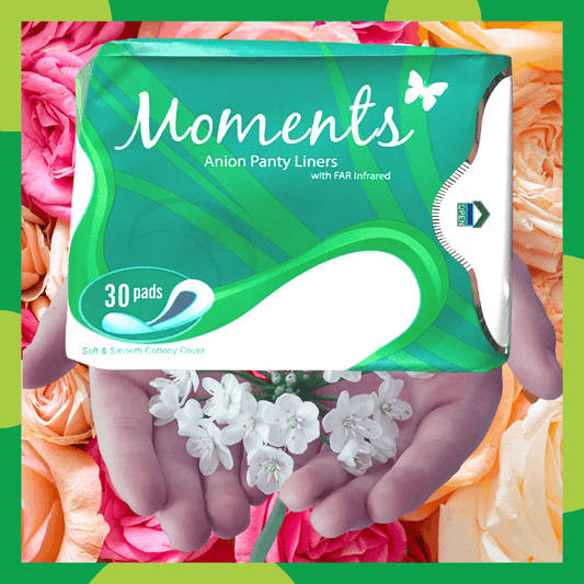 moments anion panty liners