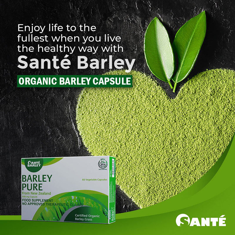 organic barley capsule