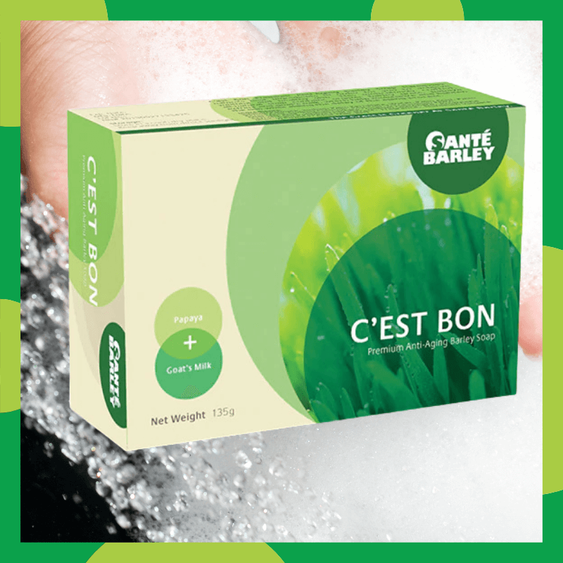 sante barley c'est bon soap