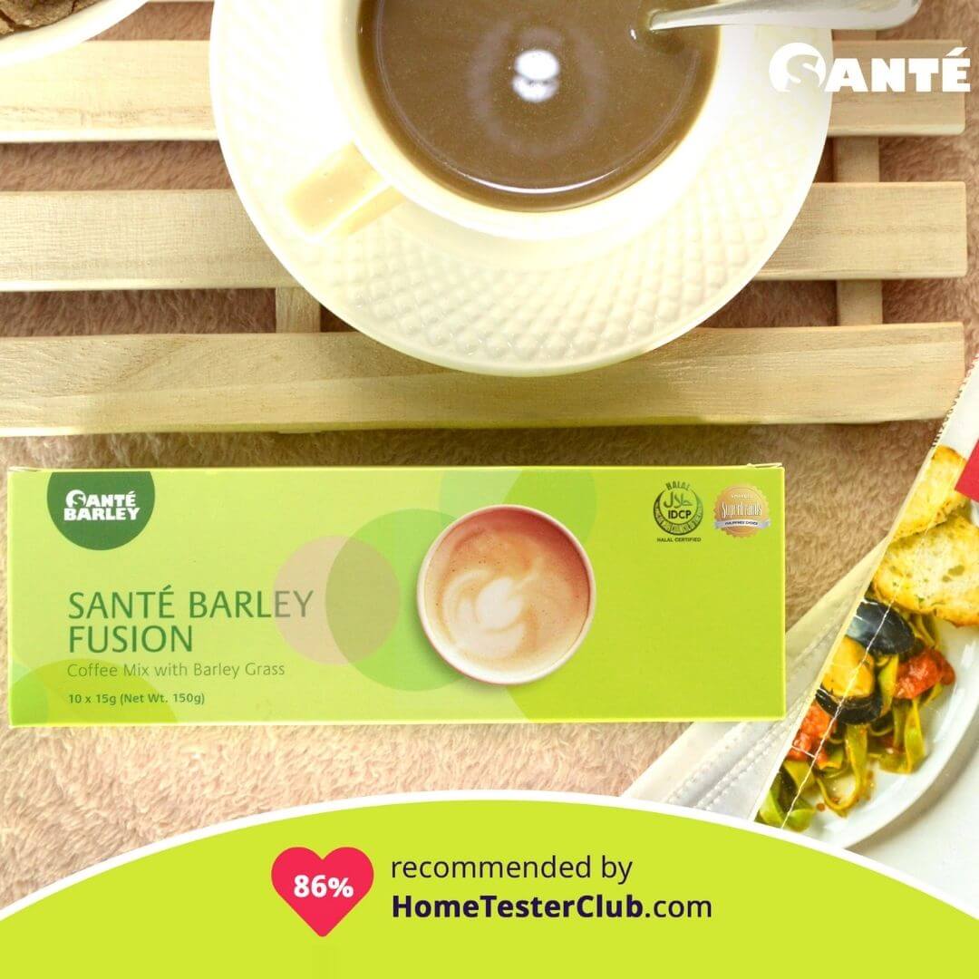 sante barley fusion coffee benefits